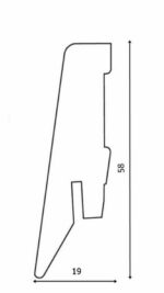 Sockelleiste 3079